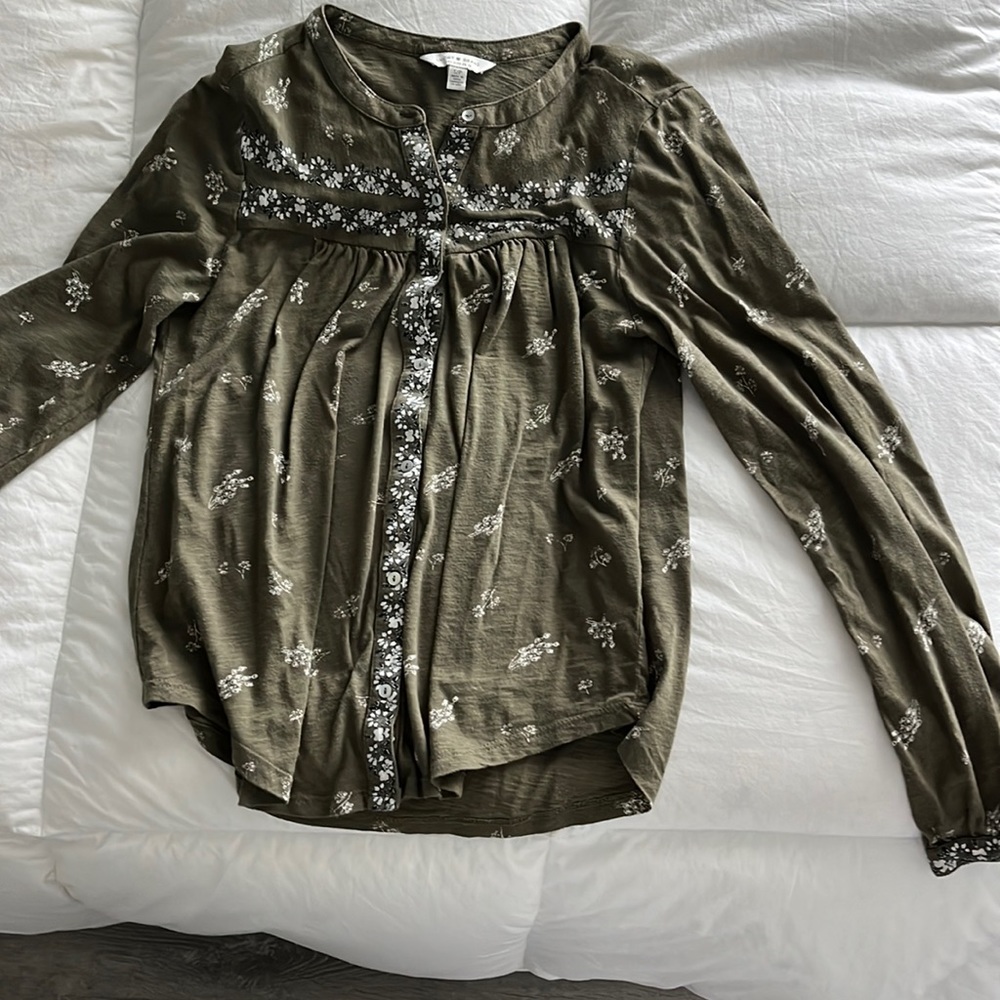 Lucky brand long sleeve shirt